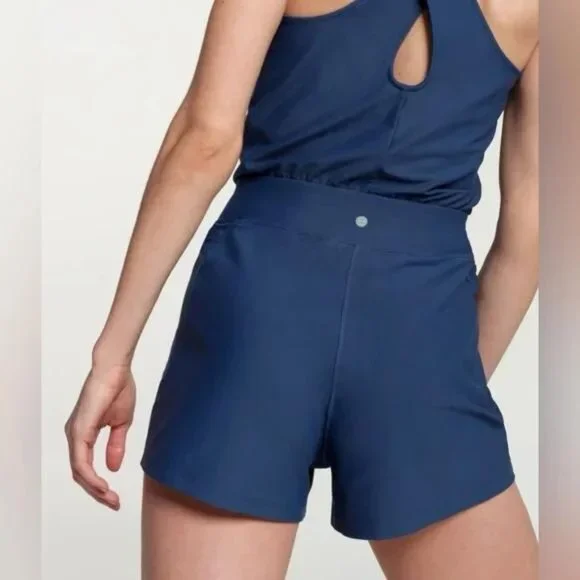 NWT CALIA Women's Run Racerback Romper - Picture 4 of 5